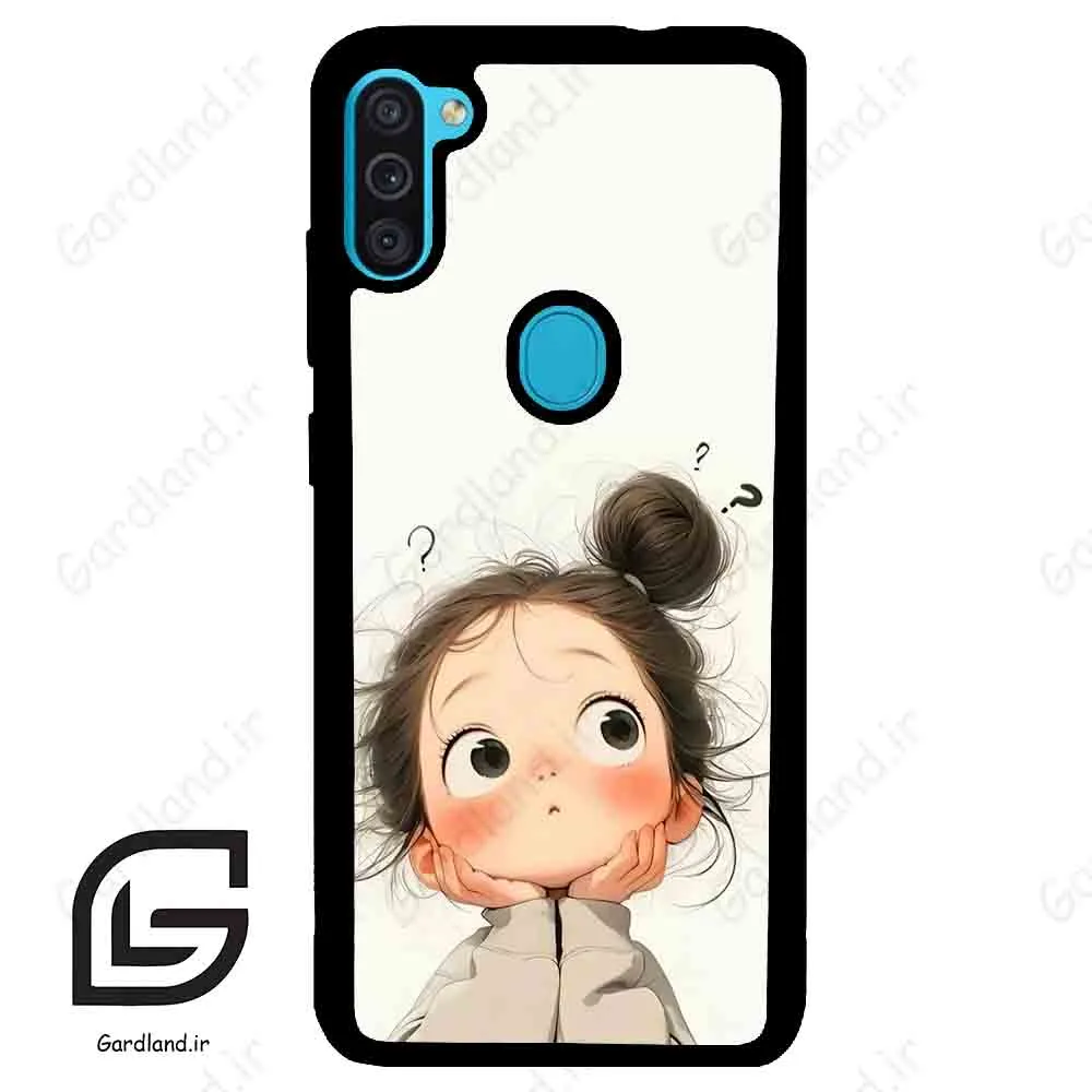 قاب گوشی سامسونگ ام 11 (Galaxy M11 ) طرح دخترانه کد 2056