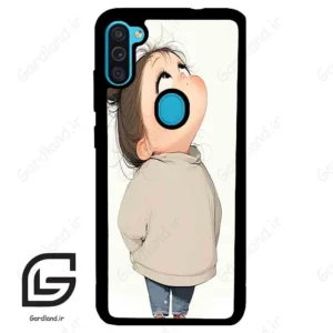قاب گوشی سامسونگ ام 11 (Galaxy M11 ) طرح دختر کد 2057