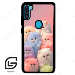 قاب گوشی سامسونگ ام 11 (Galaxy M11 ) طرح گربه کد 2073
