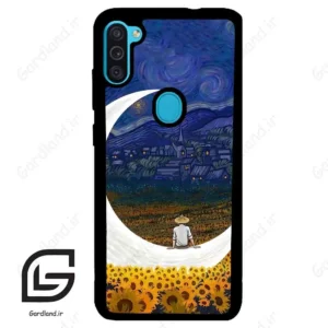 قاب گوشی سامسونگ ام 11 (Galaxy M11 ) طرح ماه کد 2125