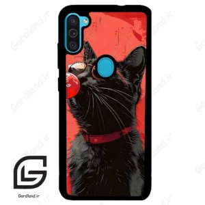 قاب گوشی سامسونگ ام 11 (Galaxy M11 ) طرح گربه کد 2131