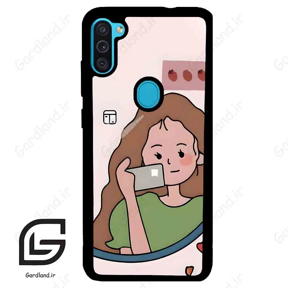 قاب گوشی سامسونگ ام 11 (Galaxy M11 ) طرح دخترانه کد 2141