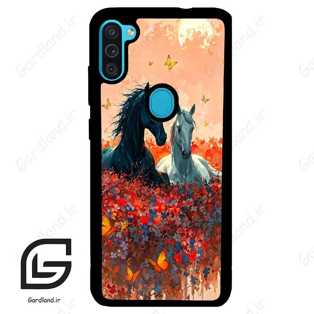 قاب گوشی سامسونگ ام 11 (Galaxy M11 ) طرح اسب کد 2166