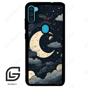 قاب گوشی سامسونگ ام 11 (Galaxy M11 ) طرح ماه کد 2173
