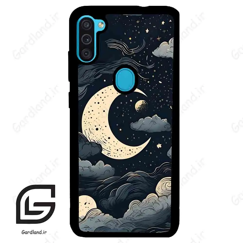 قاب گوشی سامسونگ ام 11 (Galaxy M11 ) طرح ماه کد 2173