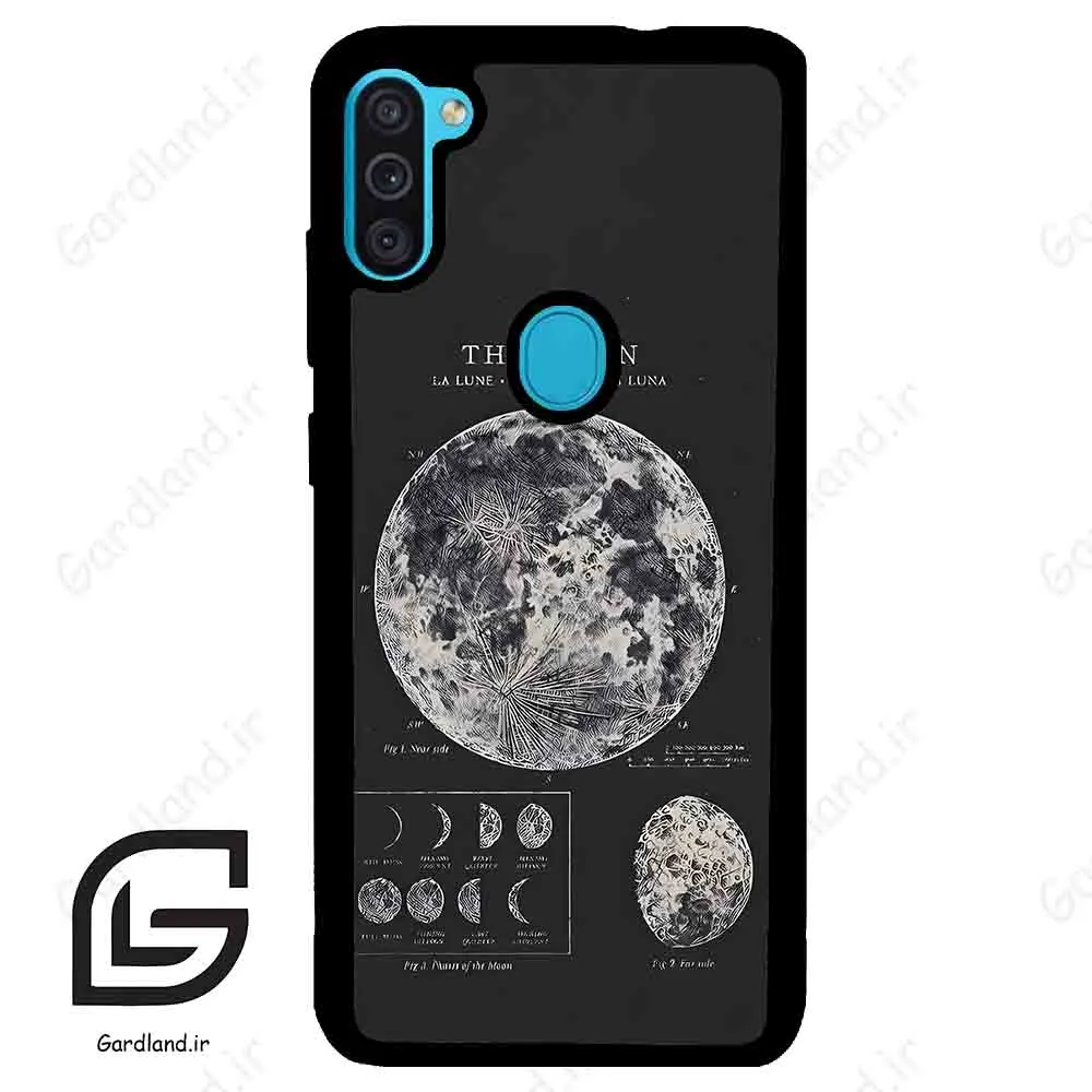 قاب گوشی سامسونگ ام 11 (Galaxy M11 ) طرح ماه کد 2175