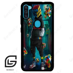 قاب گوشی سامسونگ ام 11 (Galaxy M11 ) طرح مکعب کد 2229