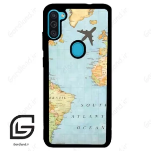 قاب گوشی سامسونگ ام 11 (Galaxy M11 ) طرح نقشه کد 2243