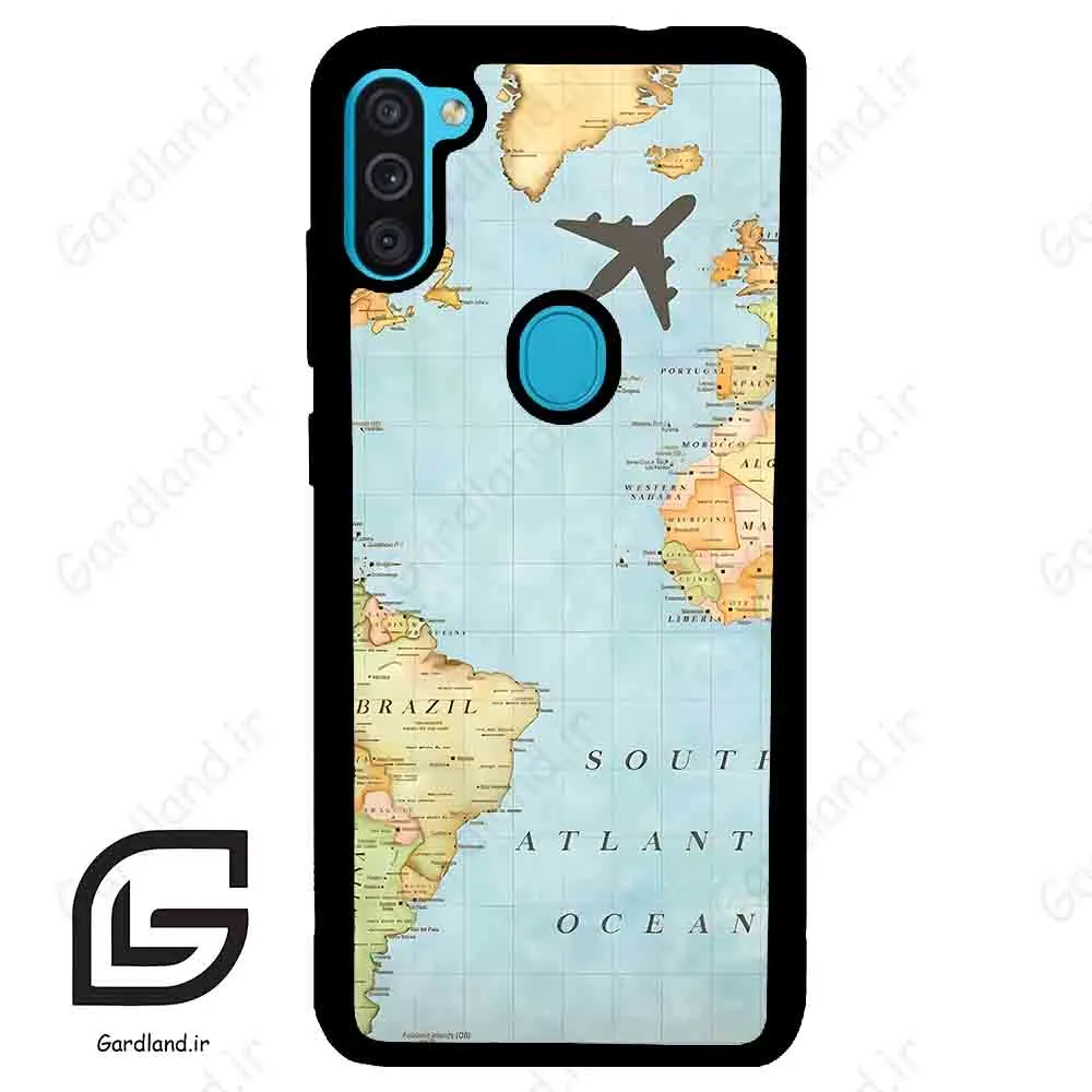 قاب گوشی سامسونگ ام 11 (Galaxy M11 ) طرح نقشه کد 2243