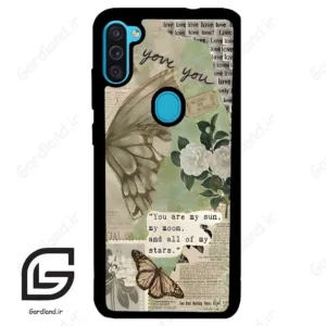 قاب گوشی سامسونگ ام 11 (Galaxy M11 ) طرح پروانه کد 2244