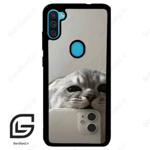 قاب گوشی سامسونگ ام 11 (Galaxy M11 ) طرح گربه کد 2246