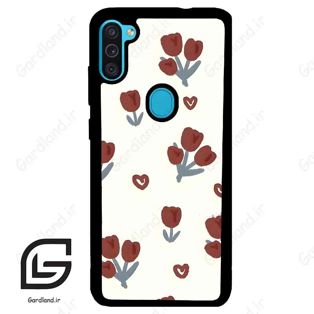 قاب گوشی سامسونگ ام 11 (Galaxy M11 ) طرح گل کد 2252