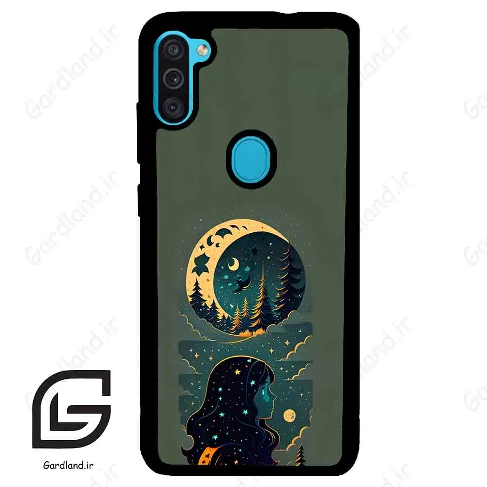 قاب گوشی سامسونگ ام 11 (Galaxy M11 ) طرح ماه کد 2267