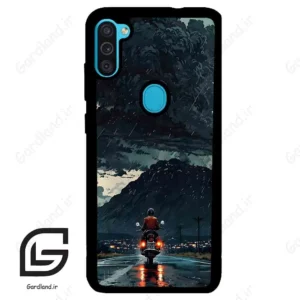 قاب گوشی سامسونگ ام 11 (Galaxy M11 ) طرح موتورسوار کد 2342