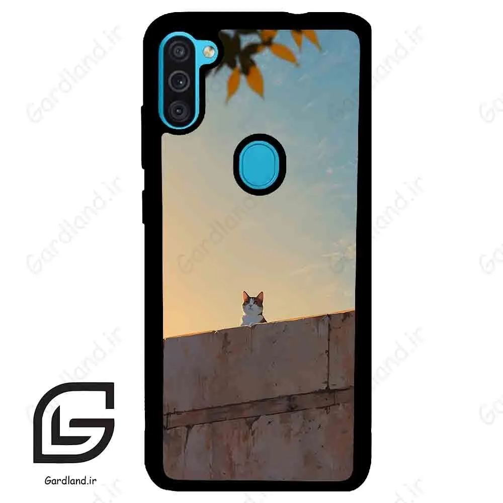 قاب گوشی سامسونگ ام 11 (Galaxy M11 ) طرح گربه کد 2365