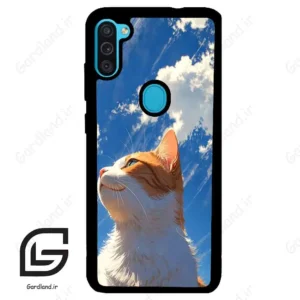 قاب گوشی سامسونگ ام 11 (Galaxy M11 ) طرح گربه کد 2366