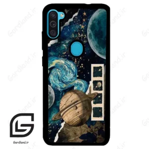 قاب گوشی سامسونگ ام 11 (Galaxy M11 ) طرح کهکشان کد 2401