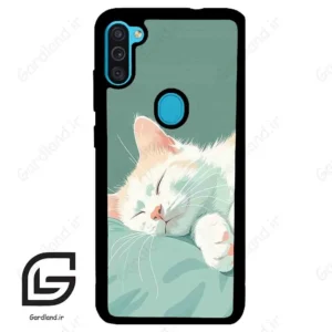 قاب گوشی سامسونگ ام 11 (Galaxy M11 ) طرح گربه کد 2403