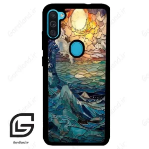 قاب گوشی سامسونگ ام 11 (Galaxy M11 ) طرح موج کد 2413