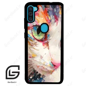 قاب گوشی سامسونگ ام 11 (Galaxy M11 ) طرح گربه کد 2437