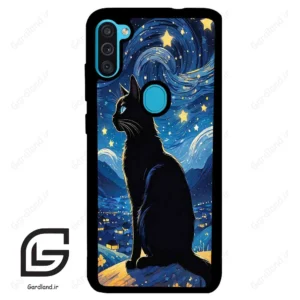 قاب گوشی سامسونگ ام 11 (Galaxy M11 ) طرح گربه کد 2438