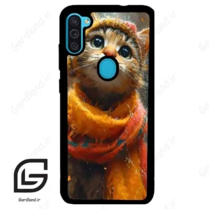 قاب گوشی سامسونگ ام 11 (Galaxy M11 ) طرح گربه کد 2440