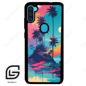قاب گوشی سامسونگ ام 11 (Galaxy M11 ) طرح جزیره کد 2461