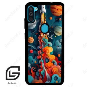 قاب گوشی سامسونگ ام 11 (Galaxy M11 ) طرح موشک کد 2470