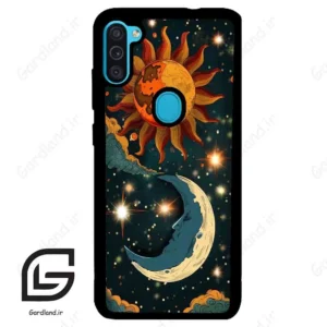 قاب گوشی سامسونگ ام 11 (Galaxy M11 ) طرح ماه کد 2474