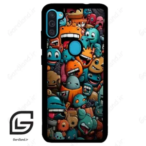 قاب گوشی سامسونگ ام 11 (Galaxy M11 ) طرح استیکر کد 2478