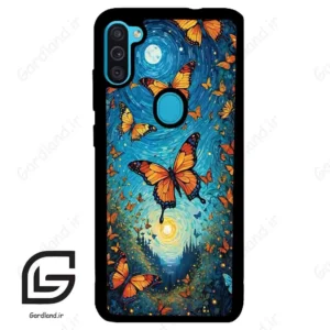 قاب گوشی سامسونگ ام 11 (Galaxy M11 ) طرح پروانه کد 2479