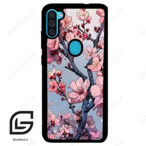 قاب گوشی سامسونگ ام 11 (Galaxy M11 ) طرح شکوفه کد 2481