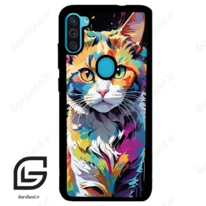 قاب گوشی سامسونگ ام 11 (Galaxy M11 ) طرح گربه کد 2483