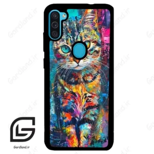 قاب گوشی سامسونگ ام 11 (Galaxy M11 ) طرح گربه کد 2488