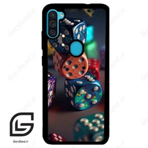 قاب گوشی سامسونگ ام 11 (Galaxy M11 ) طرح تاس کد 2556