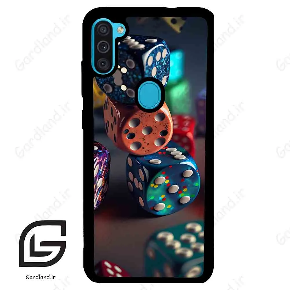 قاب گوشی سامسونگ ام 11 (Galaxy M11 ) طرح تاس کد 2556