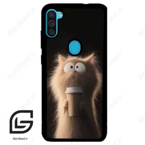 قاب گوشی سامسونگ ام 11 (Galaxy M11 ) طرح گربه کد 2567