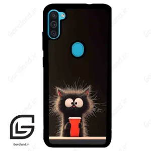 قاب گوشی سامسونگ ام 11 (Galaxy M11 ) طرح گربه کد 2580