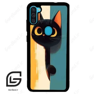 قاب گوشی سامسونگ ام 11 (Galaxy M11 ) طرح گربه کد 2581