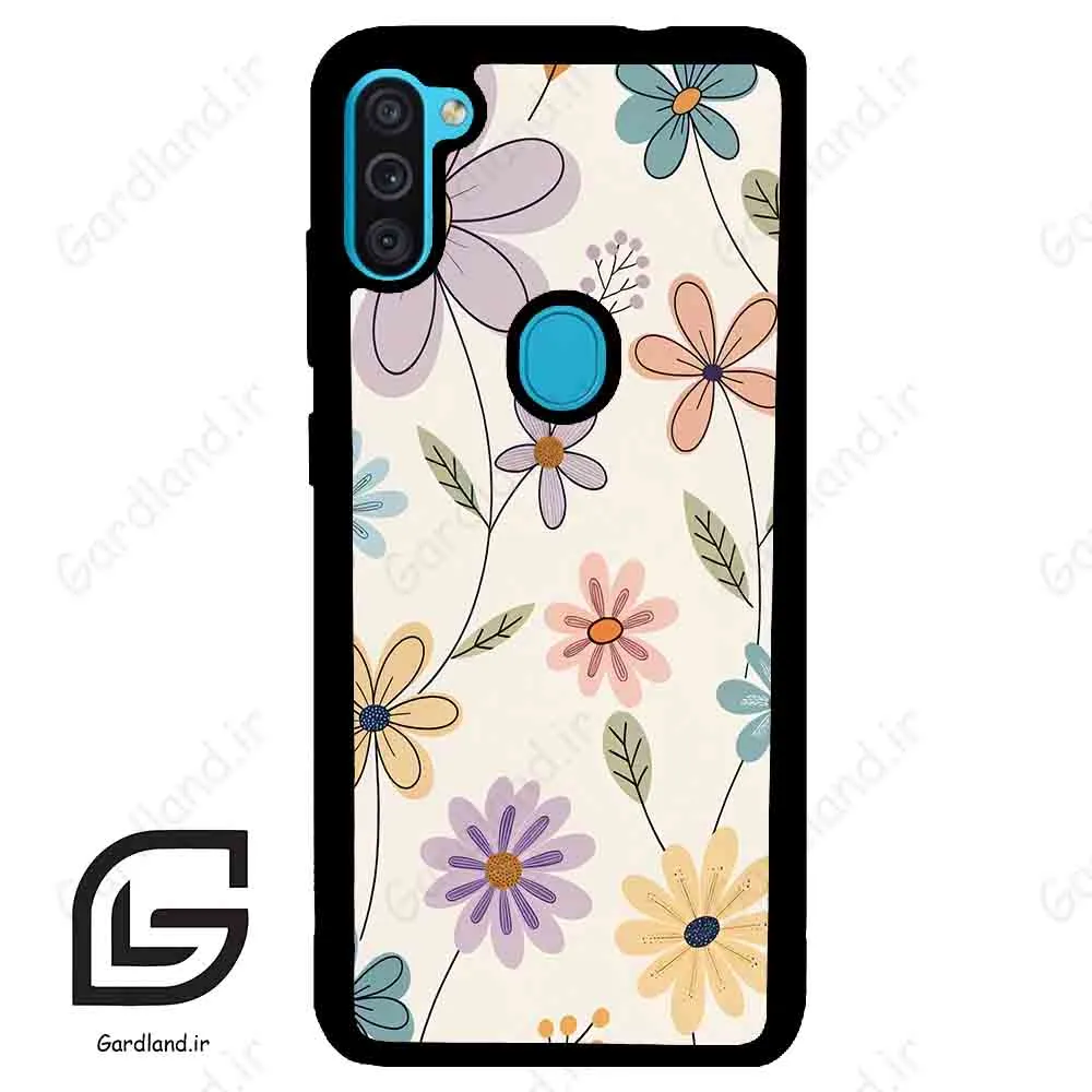 قاب گوشی سامسونگ ام 11 (Galaxy M11 ) طرح گل کد 2587