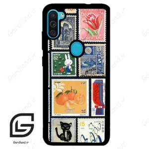قاب گوشی سامسونگ ام 11 (Galaxy M11 ) طرح تمبر کد 2603