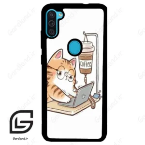 قاب گوشی سامسونگ ام 11 (Galaxy M11 ) طرح گربه کد 2617