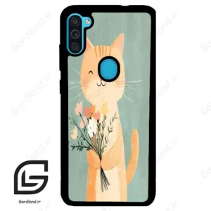 قاب گوشی سامسونگ ام 11 (Galaxy M11 ) طرح گربه کد 2619