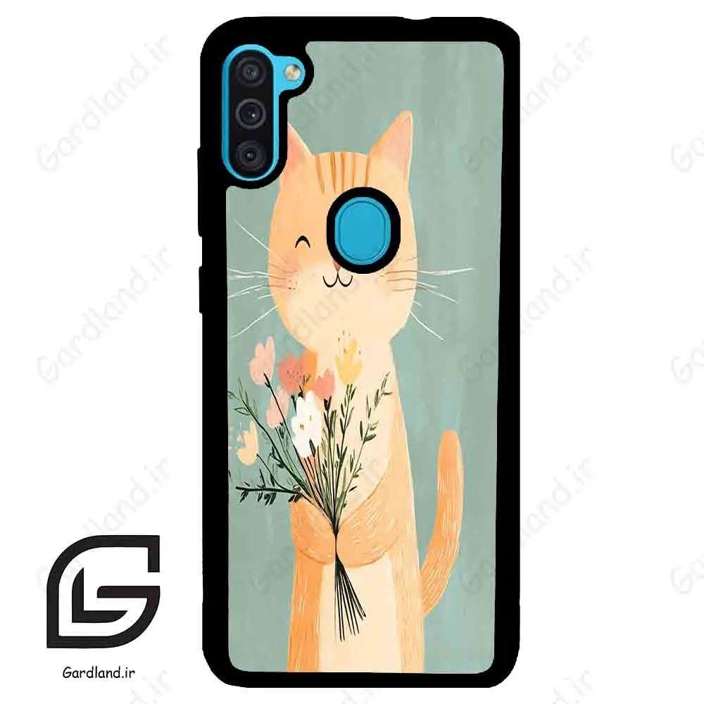 قاب گوشی سامسونگ ام 11 (Galaxy M11 ) طرح گربه کد 2619