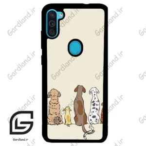 قاب گوشی سامسونگ ام 11 (Galaxy M11 ) طرح سگ کد 2630