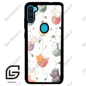 قاب گوشی سامسونگ ام 11 (Galaxy M11 ) طرح گربه کد 2633