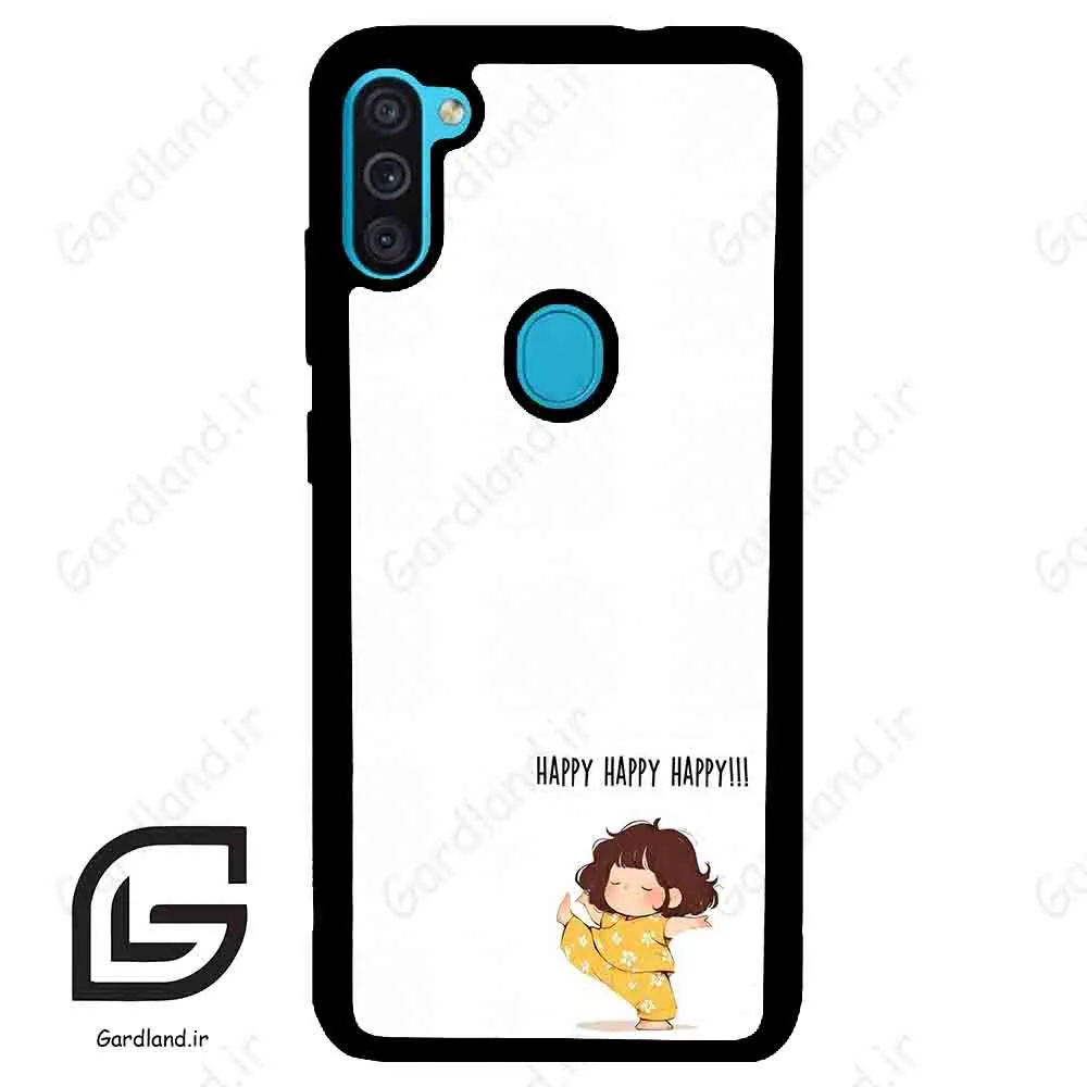 قاب گوشی سامسونگ ام 11 (Galaxy M11 ) طرح خوشحال کد 2647