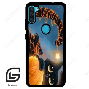 قاب گوشی سامسونگ ام 11 (Galaxy M11 ) طرح گربه کد 2654