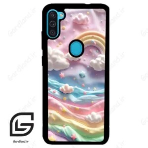 قاب گوشی سامسونگ ام 11 (Galaxy M11 ) طرح رنگارنگ کد 2656