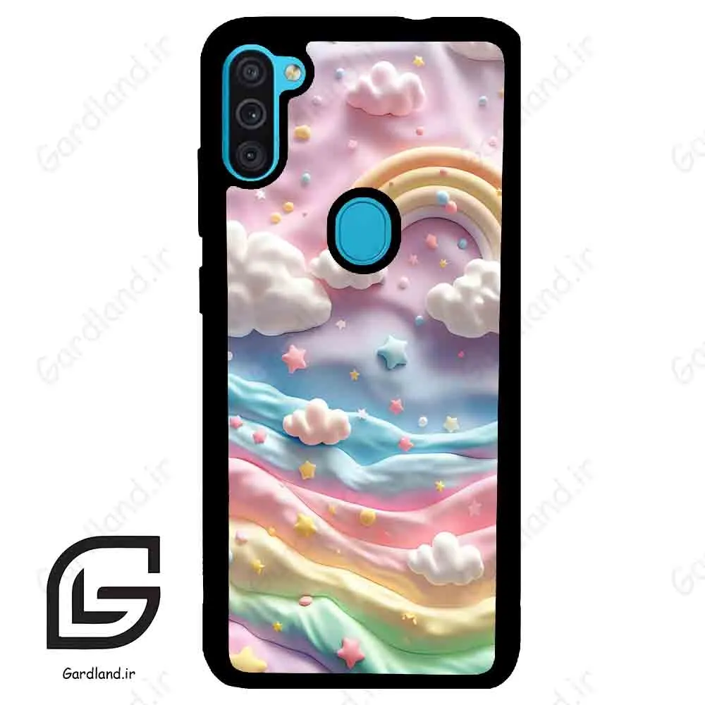 قاب گوشی سامسونگ ام 11 (Galaxy M11 ) طرح رنگارنگ کد 2656